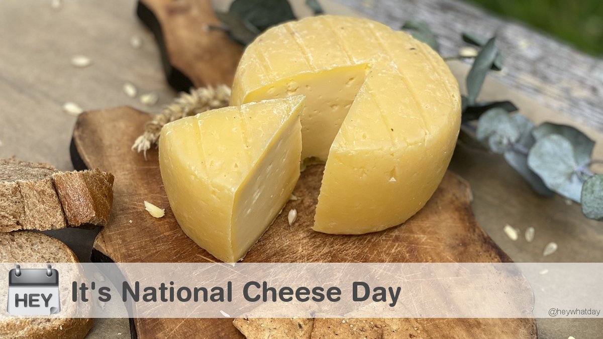 It's National Cheese Day! 
#NationalCheeseDay #Cheese #CheeseDay