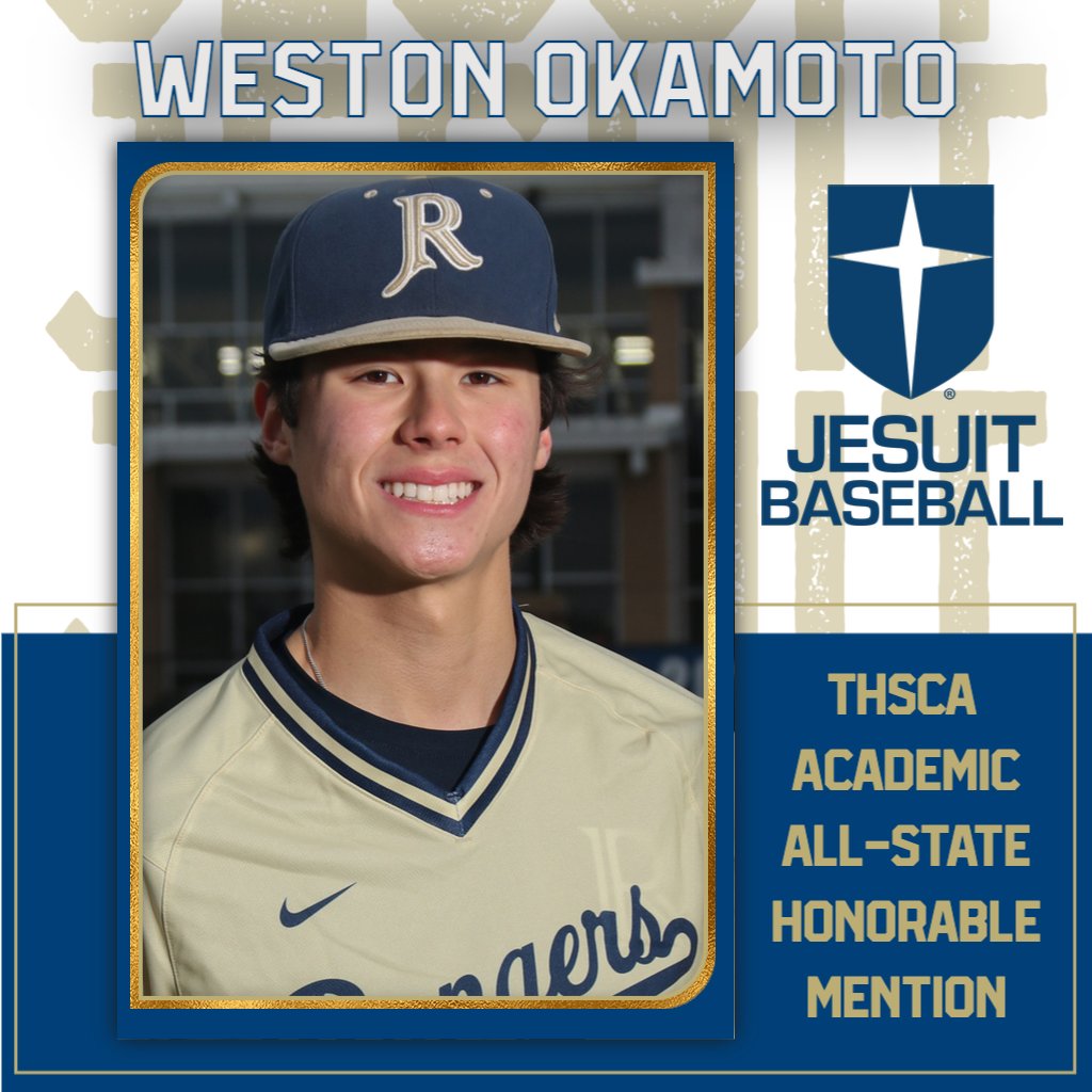 Congratulations to the following members of the @JCPBaseball team, who were named to the THSCA Academic All-State Team! 

Jonah Timmons - ELITE TEAM
Nick Barber - Second Team
Dominic Migliore - Honorable Mention
Weston Okamoto - Honorable Mention