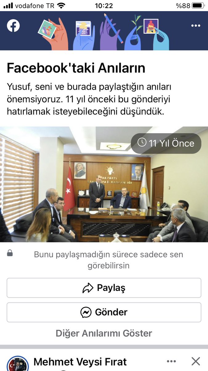 Tam 11 yıl önce bugün. İl kongremiz öncesi il Başkanlığımızda 
Reis, Cevdet Yılmaz bakanımız Ve Mehmet Şimşek bakanımız… tekrar hayırlı olsun inşaallah.