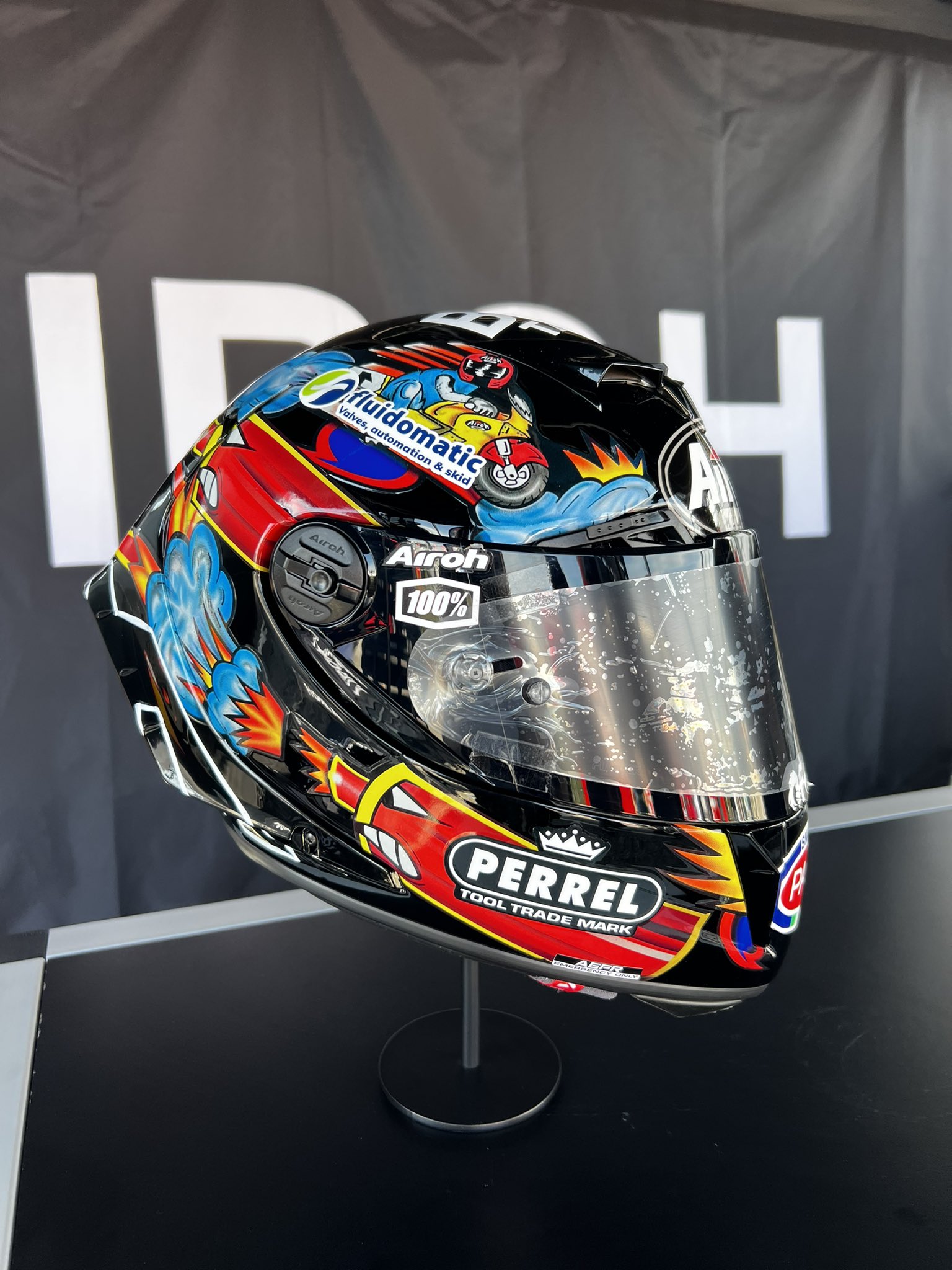 Andrea locatelli helmet 2025