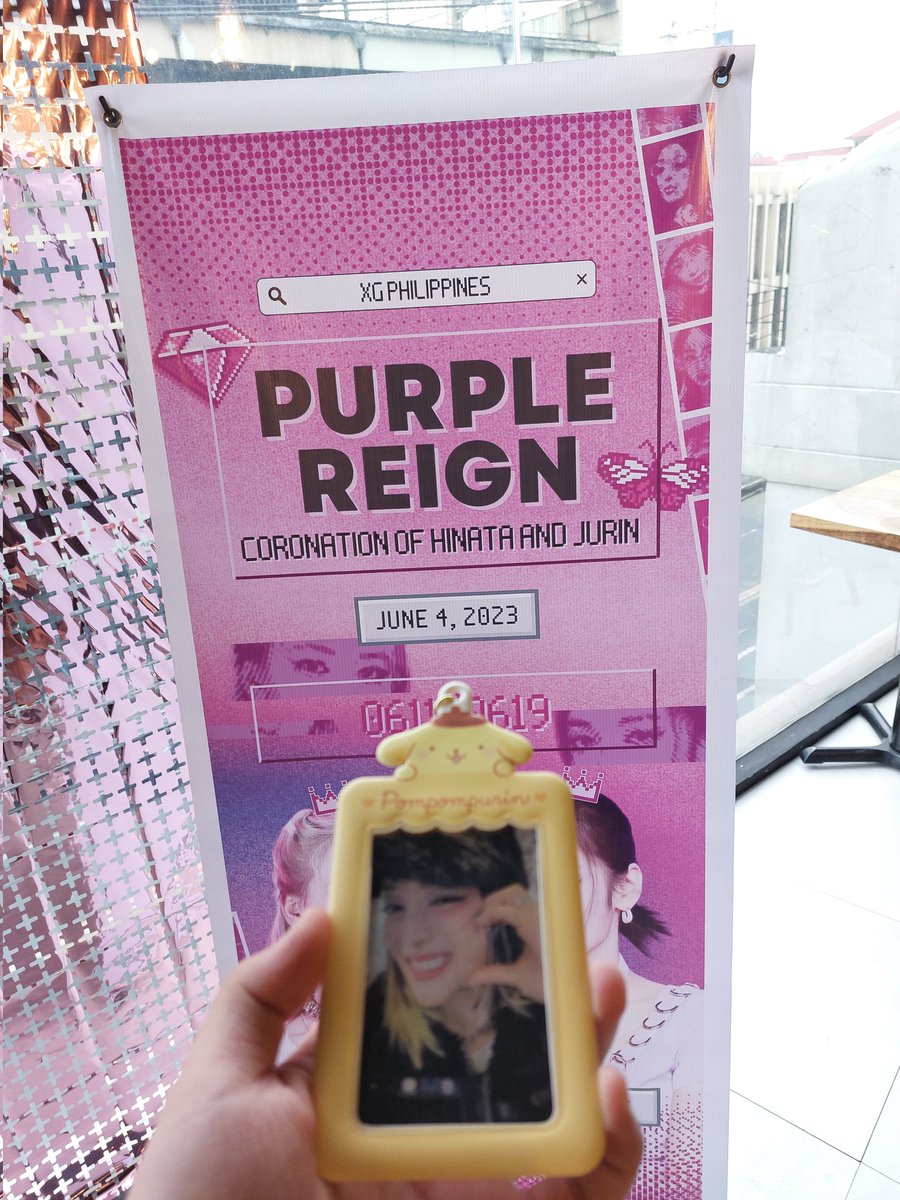 Celebrating Hinata and Jurin's birthdays at #XGPH_PurpleReign🎉

Customized Slab from @NayeonNabong and Pompompurin PC Holder from @jwbuys_ 

#NabongSlabs #jwbuys_proofs