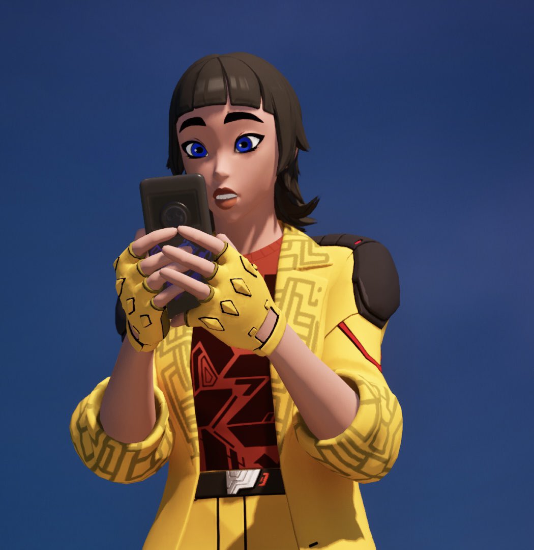 FlexChupacabra's tweet photo. Itโs giving Gale Weathers ๐ช #scream #fortnite #rebelrival https://t.co/43DyPb5eVv