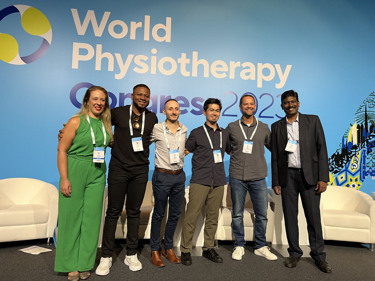 PhysioUnimelb's tweet photo. Dr Mark Merolli @merollim wraps up his time at the @WorldPhysio1951 2023 Congress, where he presented, chaired and facilitated several sessions on digital health in physiotherapy #physio #digitalphysio #globalPT 🌏💻📱 https://t.co/7vAbU9y5OK
