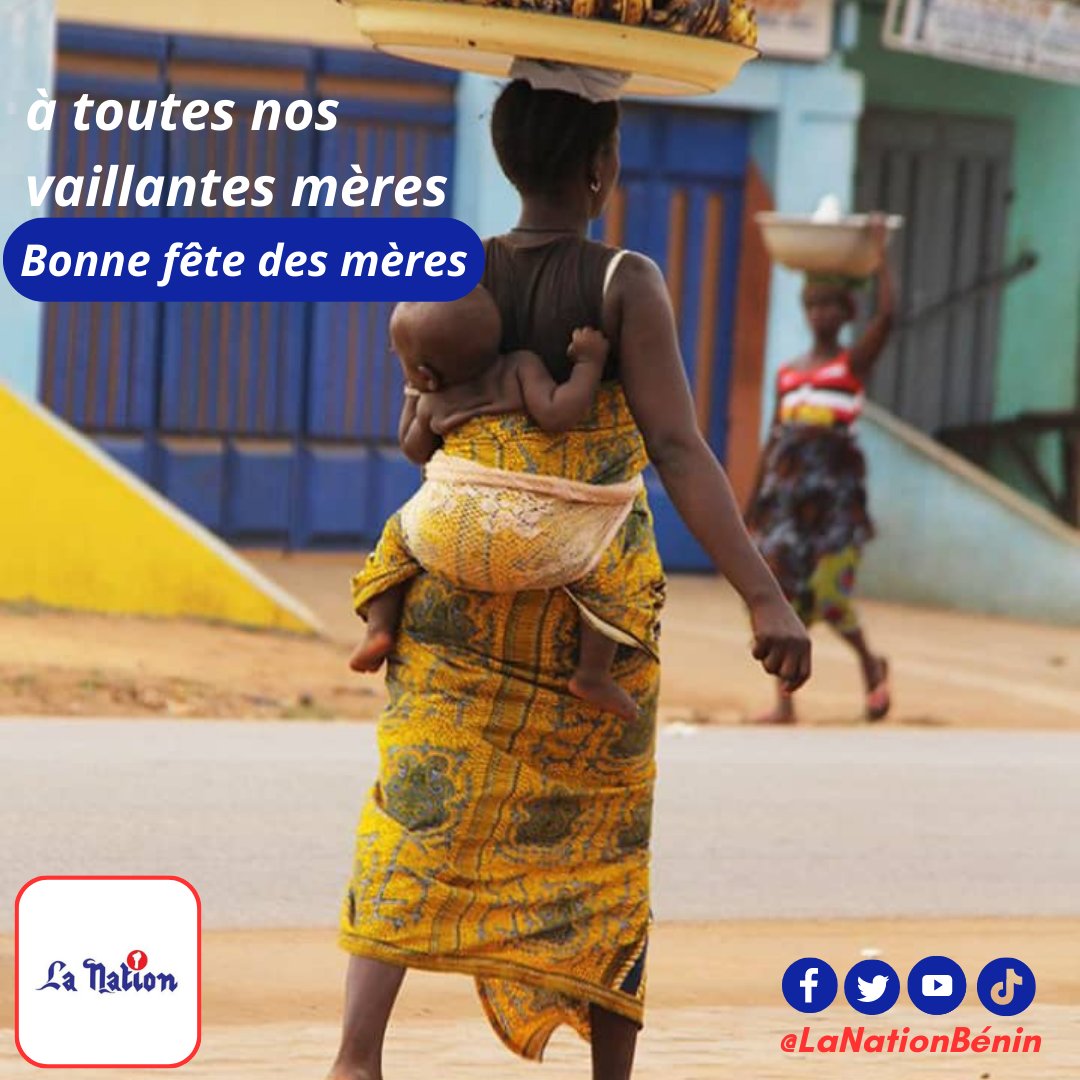 A toutes nos vaillantes mères, bonne fête des mères

Abonnez-vous à nos canaux digitaux pour recevoir l'information en temps réel   

<a href="/catfiankbok/">Catherine Fiankan-Bokonga</a> <a href="/angeliquekidjo/">Angelique Kidjo</a> <a href="/AurelieASZ/">Aurelie I. ADAM SOULE ZOUMAROU</a> <a href="/Kpeidja_Angela/">Angela Kpeidja</a> <a href="/MCTalata/">Mariam Chabi Talata</a> <a href="/TalataChabi/">Mariam Chabi TALATA</a> <a href="/TognifodeV/">Véronique TOGNIFODE</a> <a href="/MdessVroniqueT1/">Médessè Véronique TOGNIFODE</a>
 #maman #mères #bonnefetedesmères