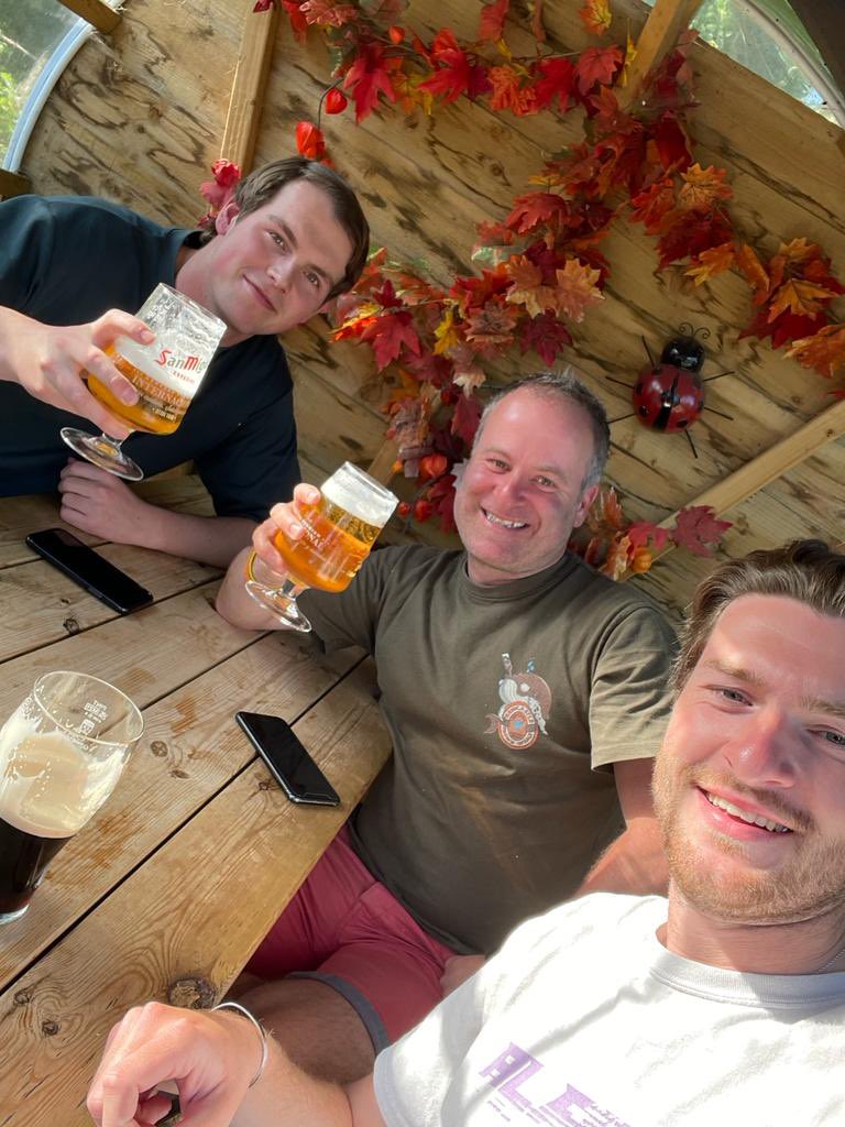 dimchurch's tweet photo. So a bit of a random Saturday. One of my Aussie gaps from 5 years ago was due to stay June 16th. He turned up a bit early. 🤷‍♂️🤷‍♂️😀😀❤️❤️❤️ @XanderChester true friends pick up exactly where they were. So good to see him! Bad head this morning. We had to visit the mug house! 😀😀 https://t.co/W796JHrMLj