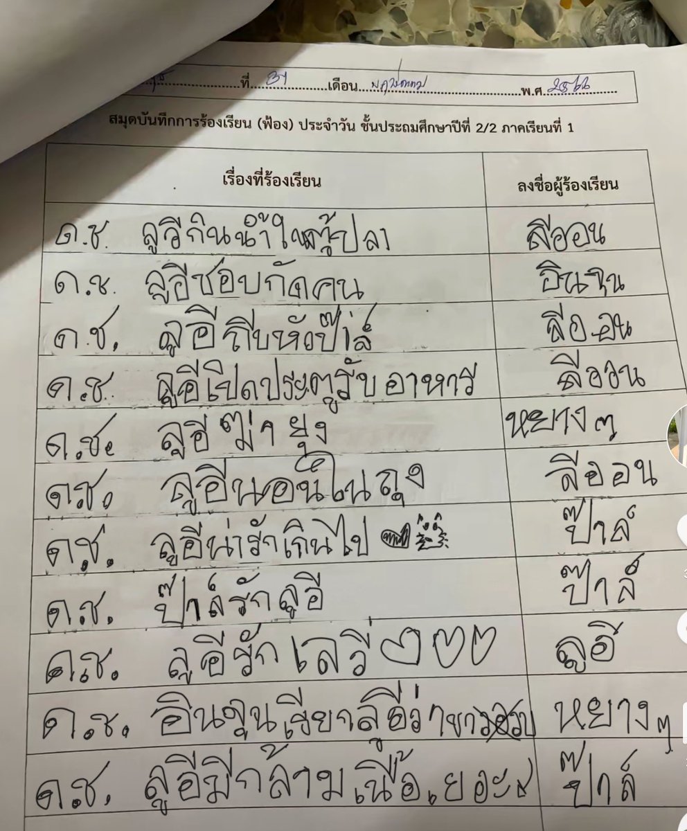 ลูอีเป็นที่รักของเพื่อนสุดๆ