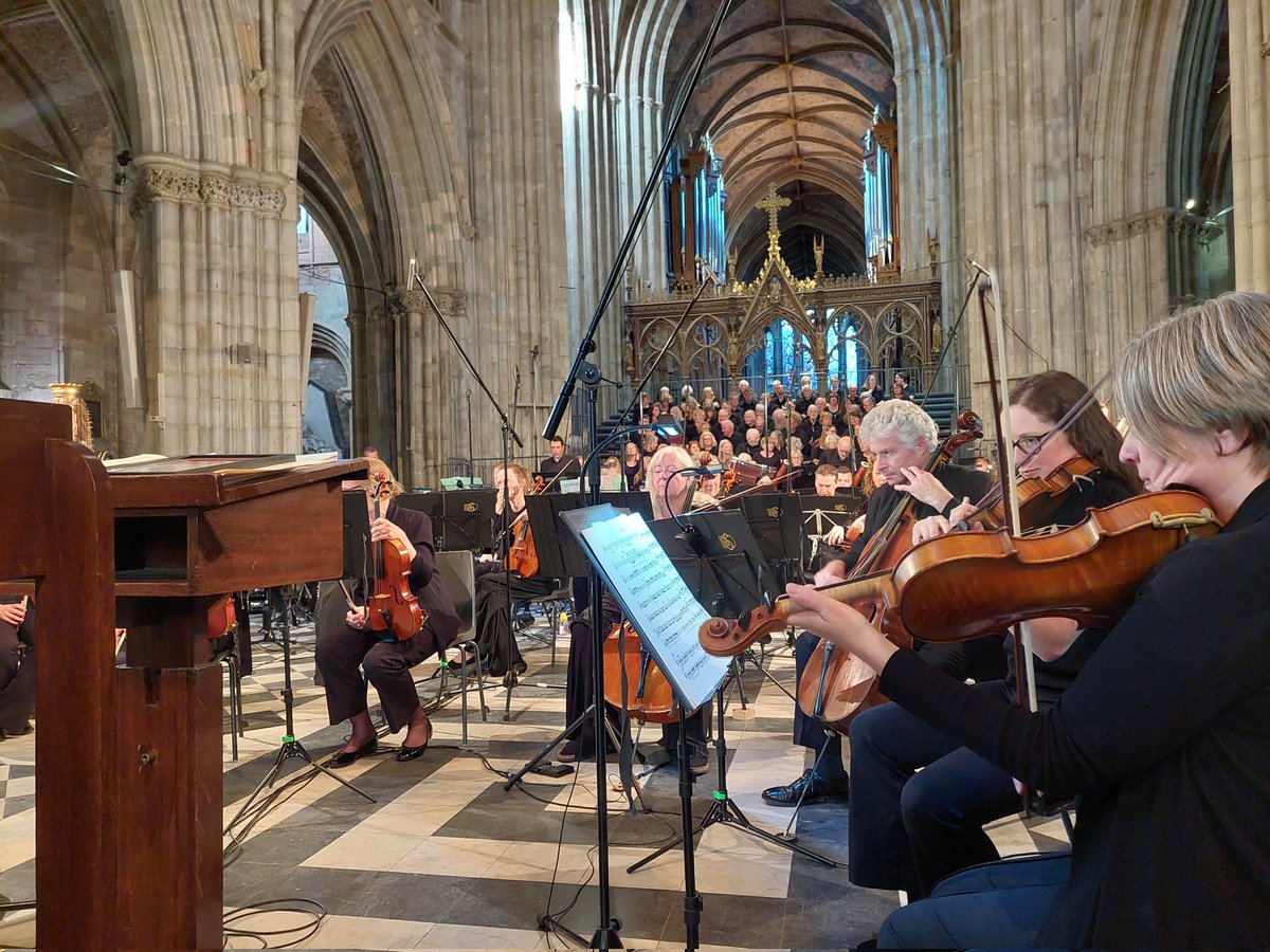 What a terrific day of music at <a href="/ElgarFestival/">The Elgar Festival</a>. I thoroughly enjoyed listening to two performances in which the Mayoress sang. What an invigorating Elgars 1st Symphony!