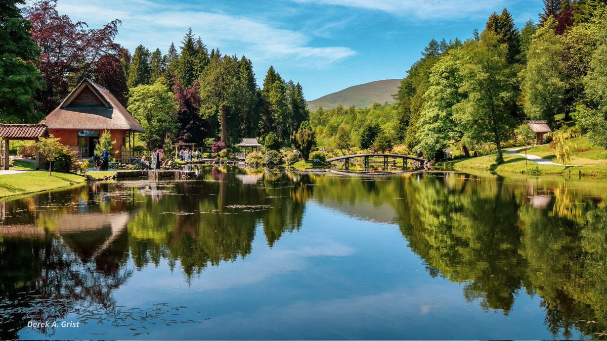 #OutAndAboutScotland The Japanese Gardens at #Cowden #Dollar #Clackmannanshire @Johnpow1 @VisitScotland Would recommend. @PtmurtonG #Ochils #reflections #calm #scotlandisnow #gardens #scotlandoutdoors