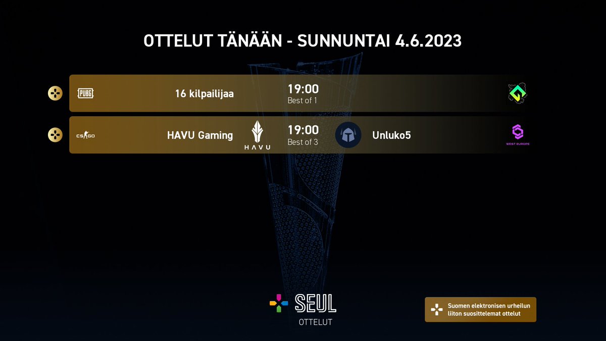 SEUL Ottelut tweet media