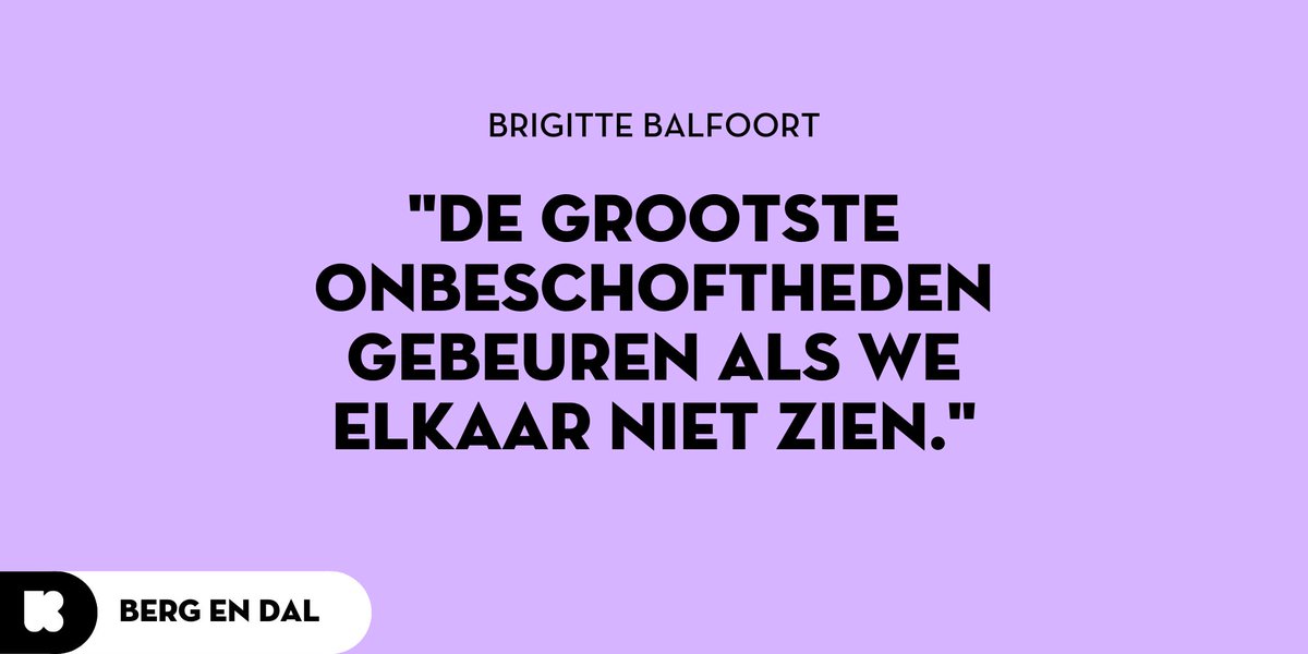 Brigitte Balfoort vertelt in #BergenDal over het belang van etiquette vandaag. 🎧 Beluister het Select-fragment: klara.be/luister/select…