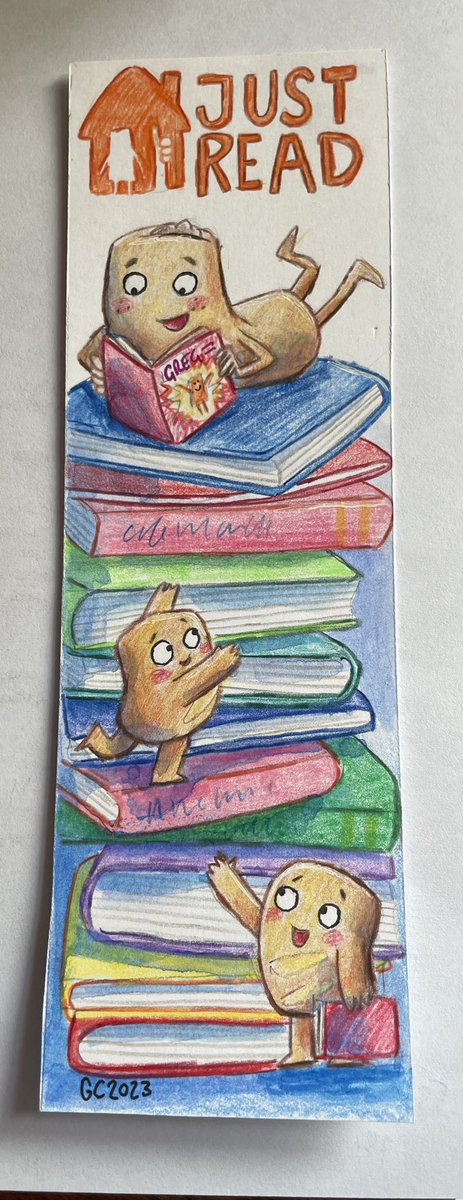 Thank you #BookmarkProject for my fabulous Gareth Conway bookmark. A fantastic amount raised for Katiyo Primary School in Zimbabwe