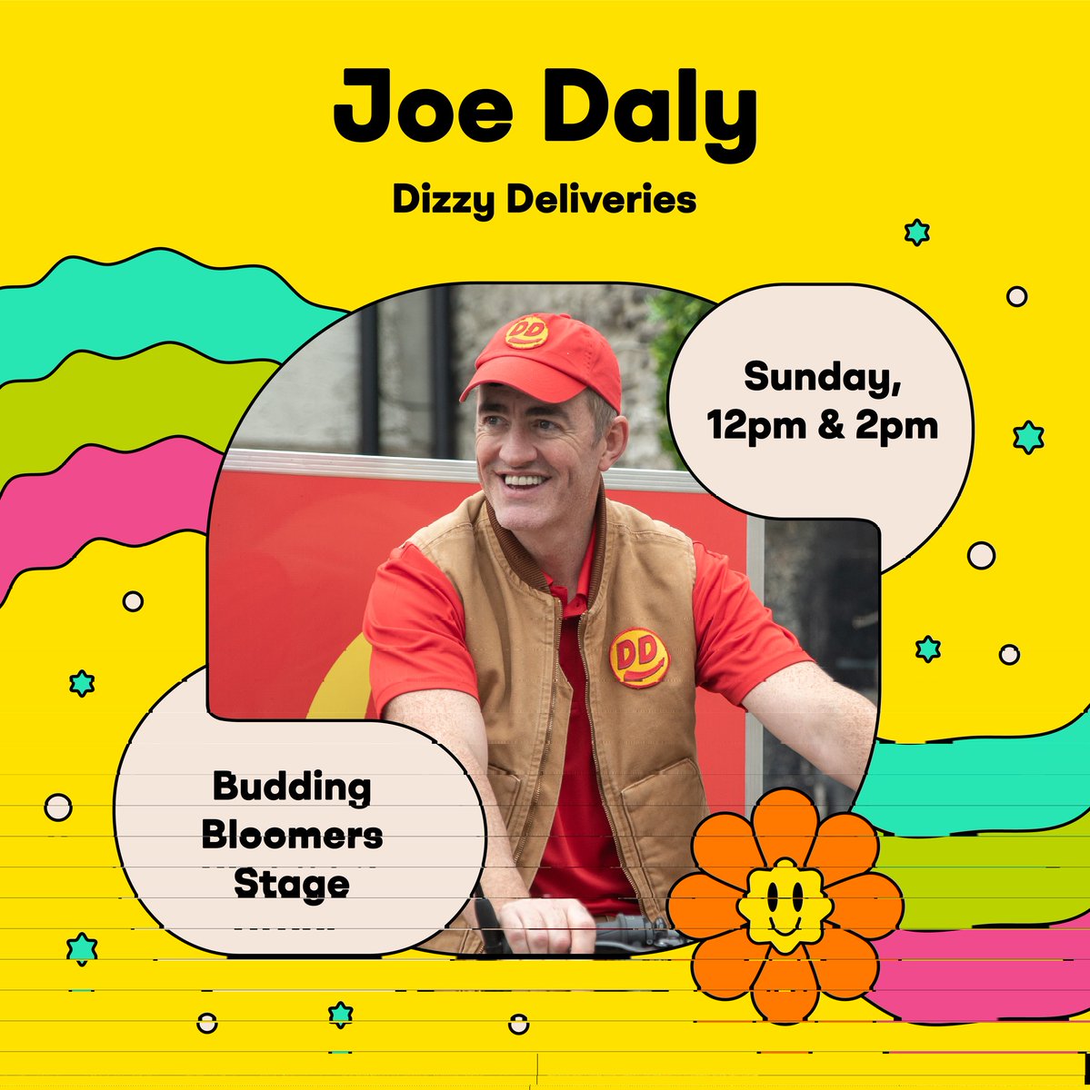 Get to the Budding Bloomers Stage today at @BordBiaBloom for some magic and more with Joe! @rte @Lamhsign #rteatbloom #BordBiaBloom2023