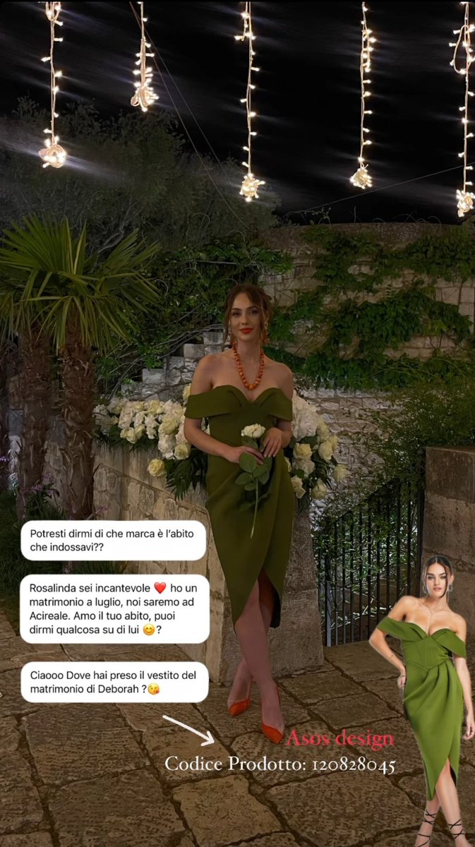 SonySon96916254's tweet image. Abito mozzafiato ma portato da #RosalindaCannavo lo rende ancora più spettacolare 🤩❤️ #zengavo #asosdesign #Asos