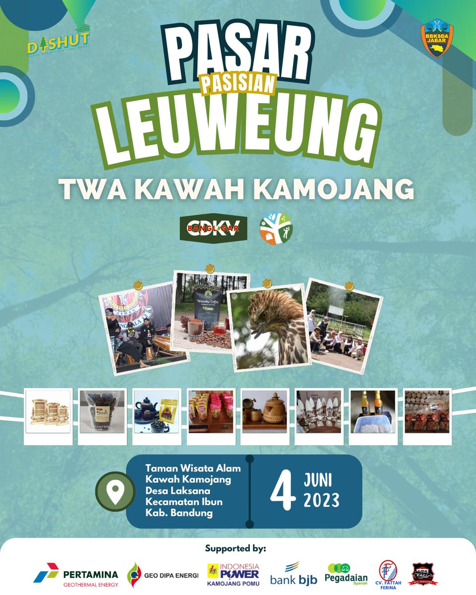 AvanzaClub_ID's tweet image. Kopdar @Taci_Garut tgl 4-6-2023 ikut berpartisipasi dlm acara giat sosial yg berlokasi di TWA Kawah Kamojang
#TACI #tacigarut #KopdarTACI #ToyotaAvanzaClubIndonesia #DrivingWithManners #AlwaysDriveSafely #Toyota #avanza #LetsGoBeyond #komunitasotomotif #clubotomotif #garut #jabar