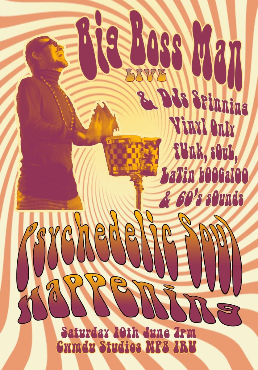 Hey Cerys, Big Boss Man, play the Giant Killers Weekender next Friday 9th June at Cerne Abbas then on Saturday we play Cwmdu Studios in Crickhowell, Wales.