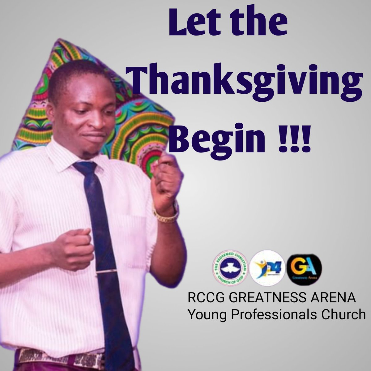 Now that Daddy G.O has assured that Unlimited God is always there for, Let the Thanksgiving begin!!!
#thanksgivingservice
#SundayMorning 
#UnlimitedGod
#Rccgsundayservice