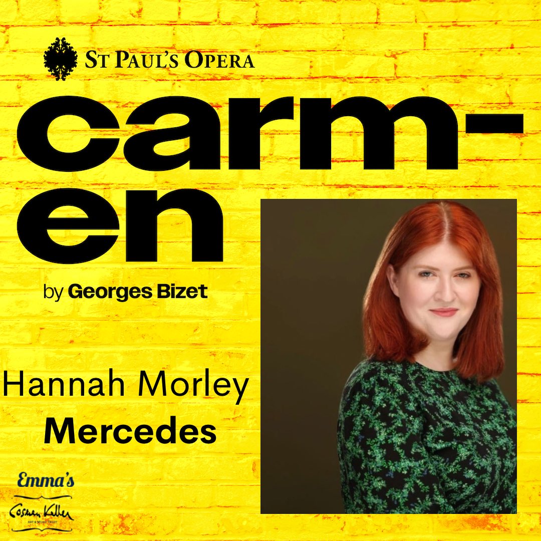 We welcome Eleanor Janes and Hannah Morley as Frasquita and Mercedes!
.
.
.
#MeetTheCast #Soprano #MezzoSoprano #Carmen #Bizet #FringeOpera #CarmenInClapham #StPaulsOpera