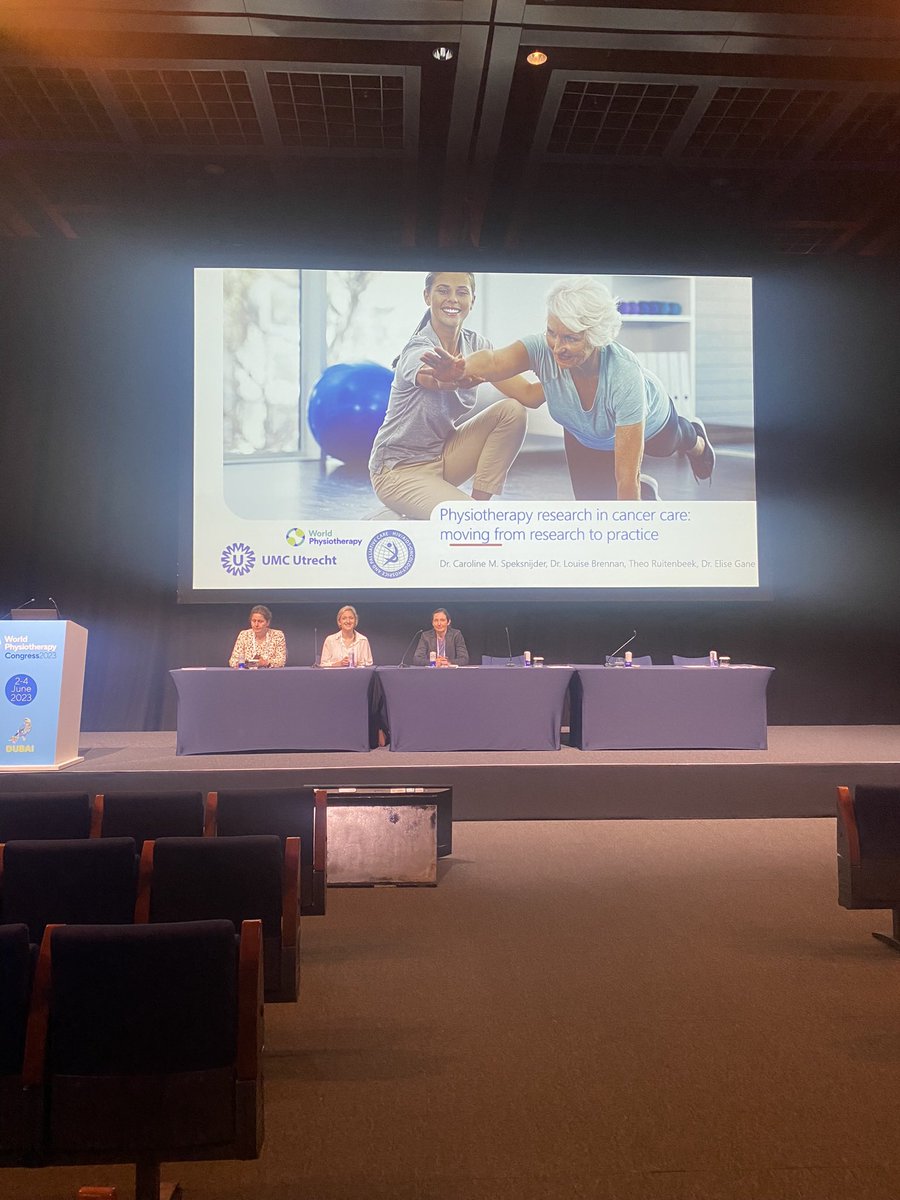 Looking forward to hearing all about implementing physio cancer research into clinical practice @Louise_Brennan_ <a href="/WorldPhysio1951/">World Physiotherapy</a> #WorldPhysio2023