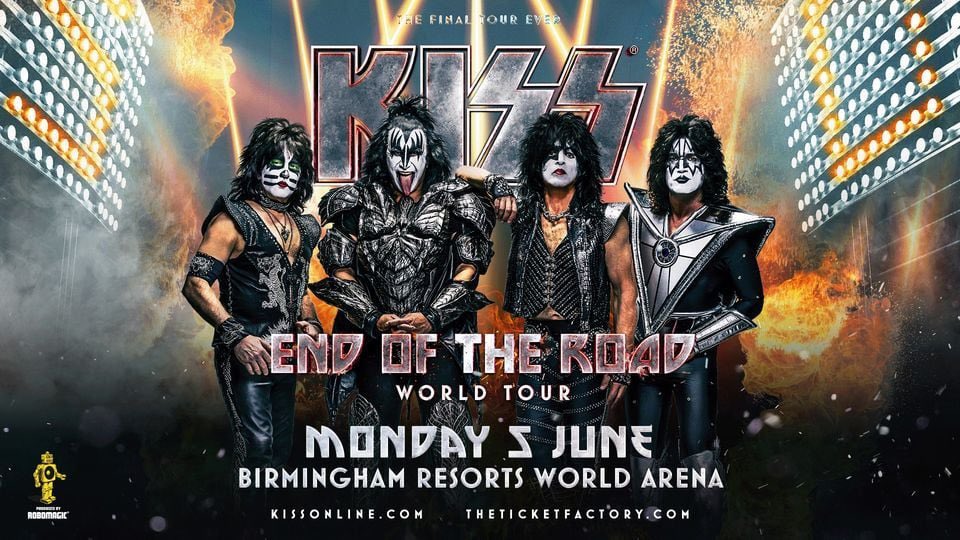 Excited to be taking my daughter to her first proper concert tomorrow night. She has been a @kiss fan since she saw SCOOBY-DOO! AND KISS: ROCK AND ROLL MYSTERY (2015) when she was 5 years old! Haven’t told her yet as she might explode with excitement! #KISS #EndOfTheRoad