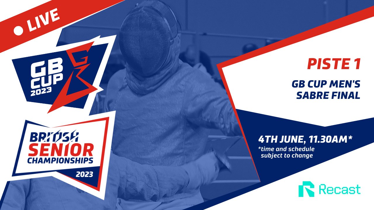 British Fencing on Twitter "Join us live for the Men's Sabre final at