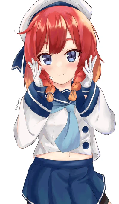 #艦これ #択捉 #イラスト 択捉ちゃん