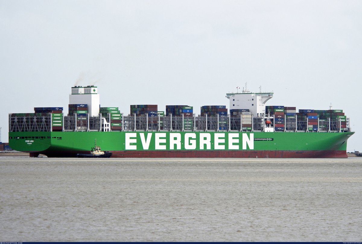 ShipSpottingCom's tweet photo. Ever Aria (IMO: 9909132) seen departing Felixstowe 🛳️
📸: Martin Klingsick - https://t.co/CMhoaItiRW
Submit your photos to https://t.co/CMhoaItiRW today! ⛴️
#EverAria #IMO9909132 #ShipSpotting https://t.co/hLUTiPd9zY