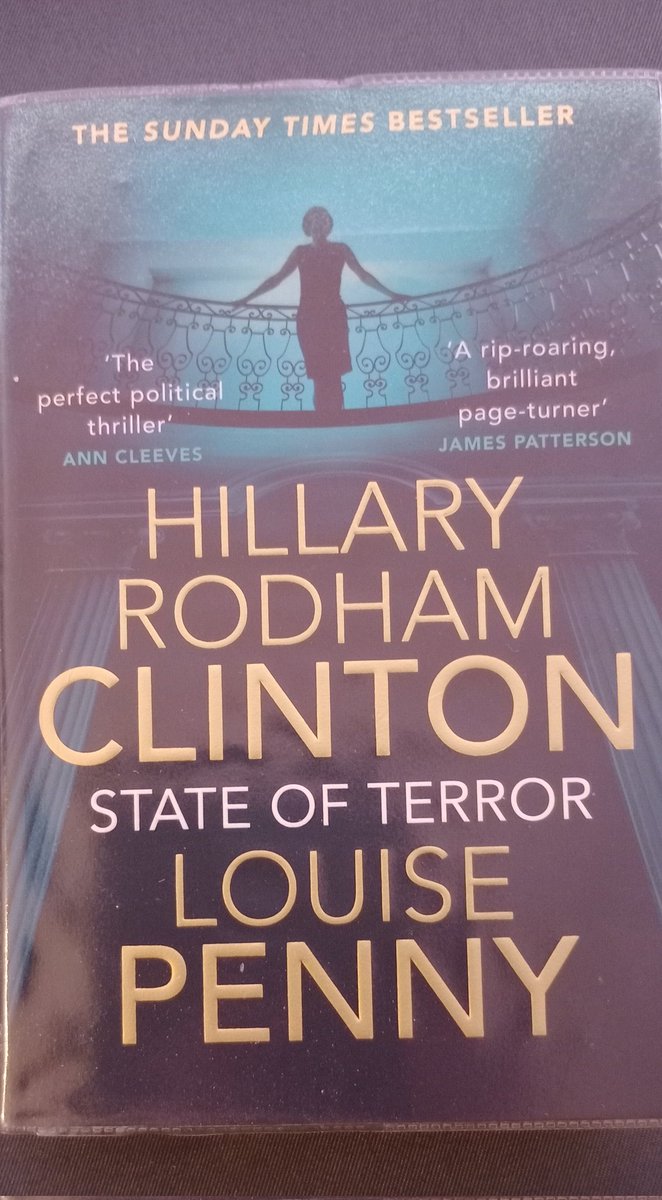 curlytopsmac's tweet image. #LancsReads2023 from the library read &quot;State Of Terror&quot; by @HillaryClinton and Louise Penny
