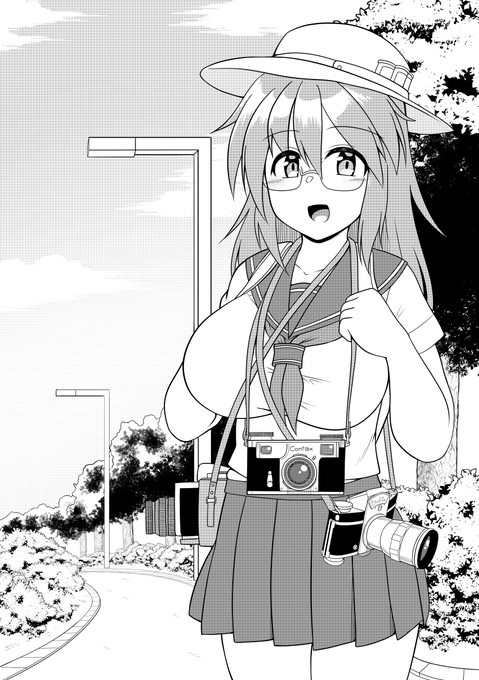 遠足モード家奈ちゃん 