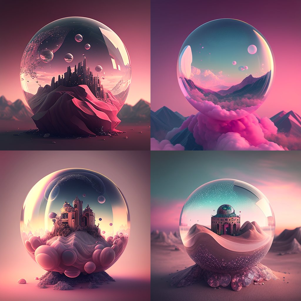 Quand tu demandes à une #IA d’imaginer un monde imaginaire… 😳 #midjourney5