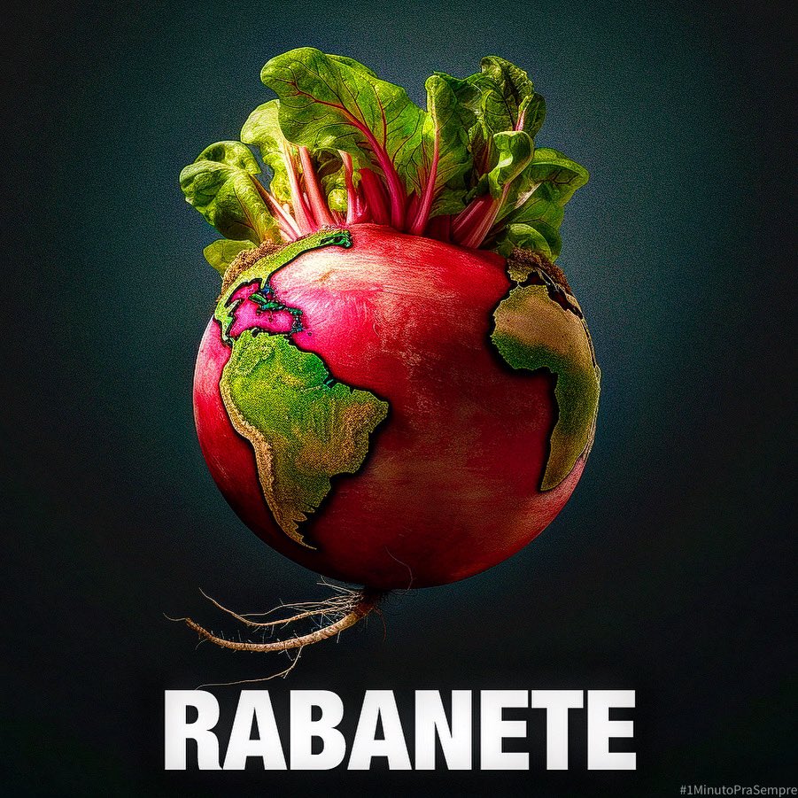 odailson_ucb's tweet photo. Para o verme de um rabanete o mundo é o rabanete. #UmMinutoPraSempre https://t.co/mLxcVcmSve