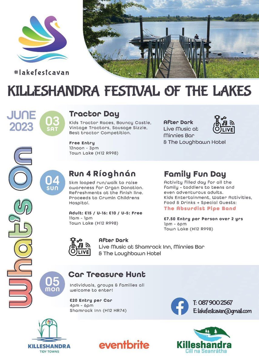 JohnPaulFeeley's tweet image. Killeshandra was looking well yesterday. Great food in FIKA33, full programme for Festival of the Lakes. Good work ongoing at Rath Church #festofthelakes