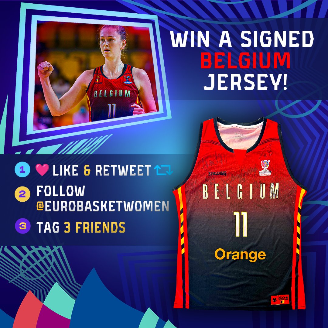 Can you think of a better way to finish the week than winning an Emma Meesseman jersey? 😍🇧🇪

Complete 3️⃣ easy steps &amp; #DareToDream as we are 1️⃣1️⃣ days away from the #EuroBasketWomen 2023 tip-off!