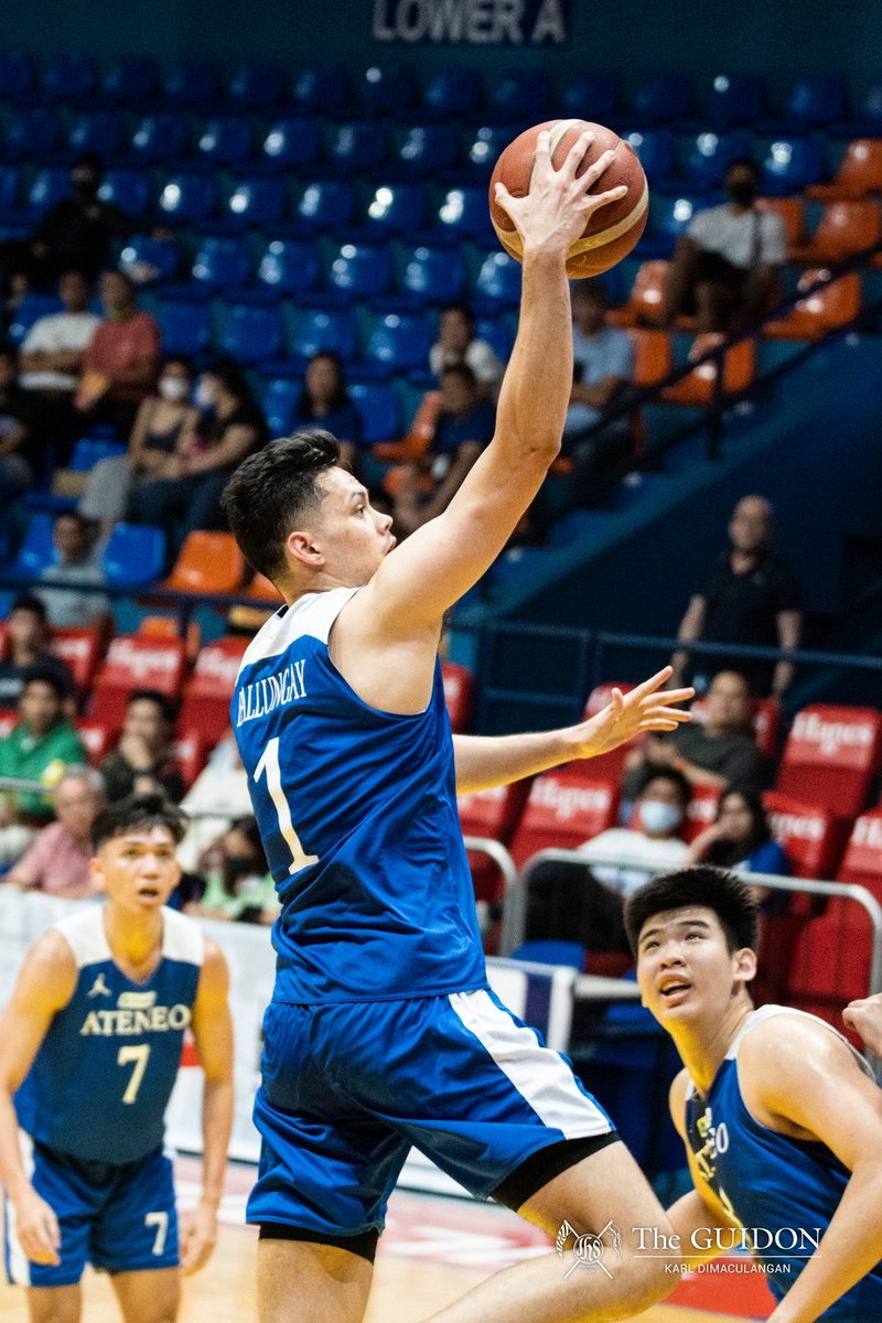 FINAL: Ateneo 60 AdU 61  

The Ateneo Blue Eagles (0-5) drop their fifth-consecutive FilOil EcoOil Preseason Cup match after blowing a 27-point lead to the Adamson Soaring Falcons (4-4) at the buzzer, 61-60.   

Photo by Karl Dimaculangan

@TheGUIDONSports
#FilOil2023