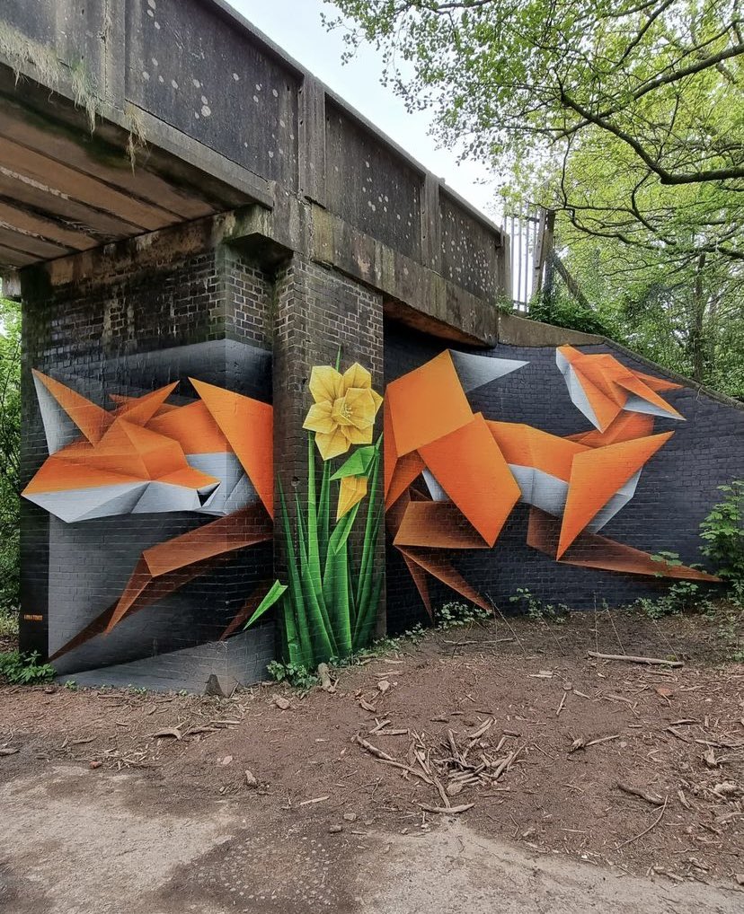 lovestreetart22's tweet photo. 🦊🦊🦊🦊🦊🦊🦊🦊🦊🦊🦊🦊
By Annatomix in Birmingham, UK (Photo by Artist).
#StreetArt #Annatomix #fox #Birmingham https://t.co/kZTSPGPBPh