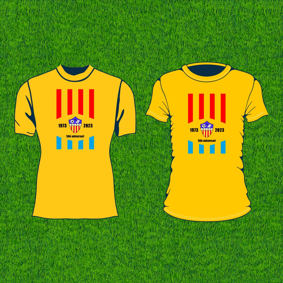 Llançament en exclusiva de la samarreta del 50è aniversari! 
ACONSEGUEIX-LA! 

Omple el formulari de reserva! 
forms.gle/T1BNL4o8j17K68…