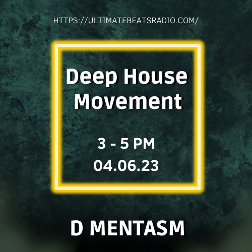 Hello , Happy Sunday to all.
Todays Deep House Movement has been changed to the hours 3 - 5 pm (GMT). This will be the set time every Sunday . Todays show ill be playing new and classic #Deephouse Live on #ultimatebeatsradio 
#djset #radioshow