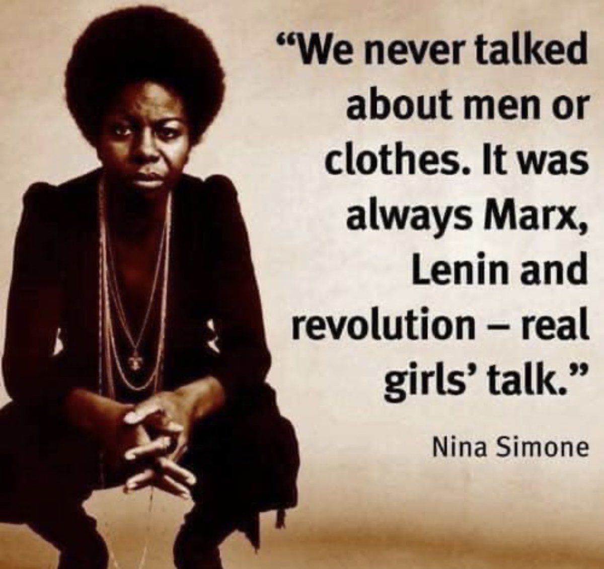 #NinaSimone #SocialistSunday