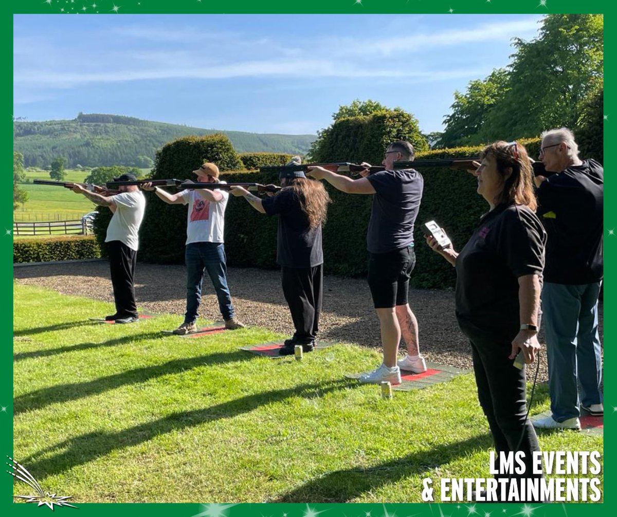 Fantastic day last week at @GisboroughHall for their Staff Summer Event with our Laser Clay Shooting and Crazy Golf! 🤩☀️

#staffevent #event #crazygolf #laserclayshooting #summerevent
