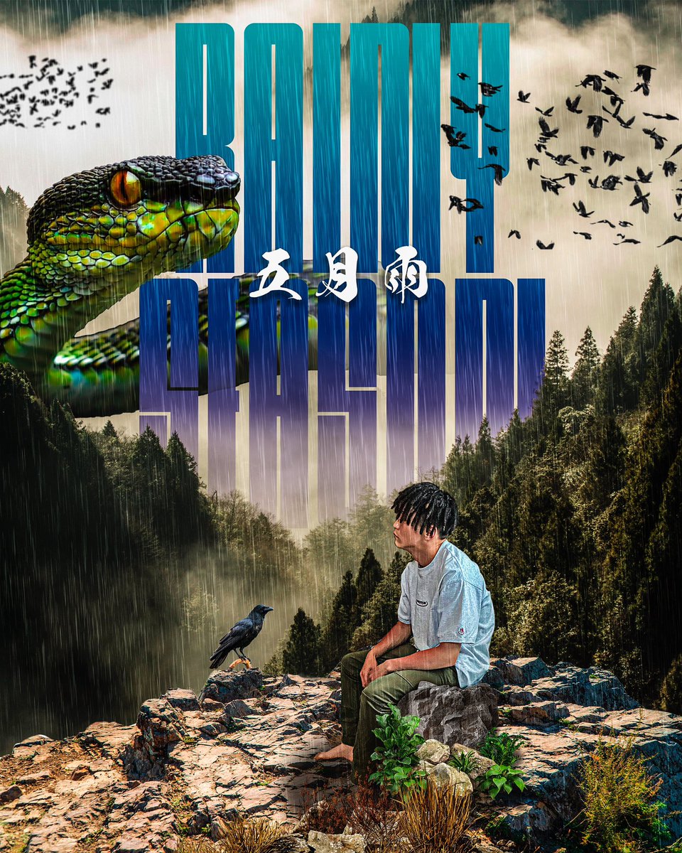 9t_design's tweet image. 五月雨...☔️

Design model / @ninechannel_tenta 

#design #jacket #jacketdesign #collage #collageart #9tdesign #9t_design #デザイン #コラージュ #コラージュアート #アート #カバーアートデザイン #カバーアート #ジャケット #ジャケットデザイン #ジャケ