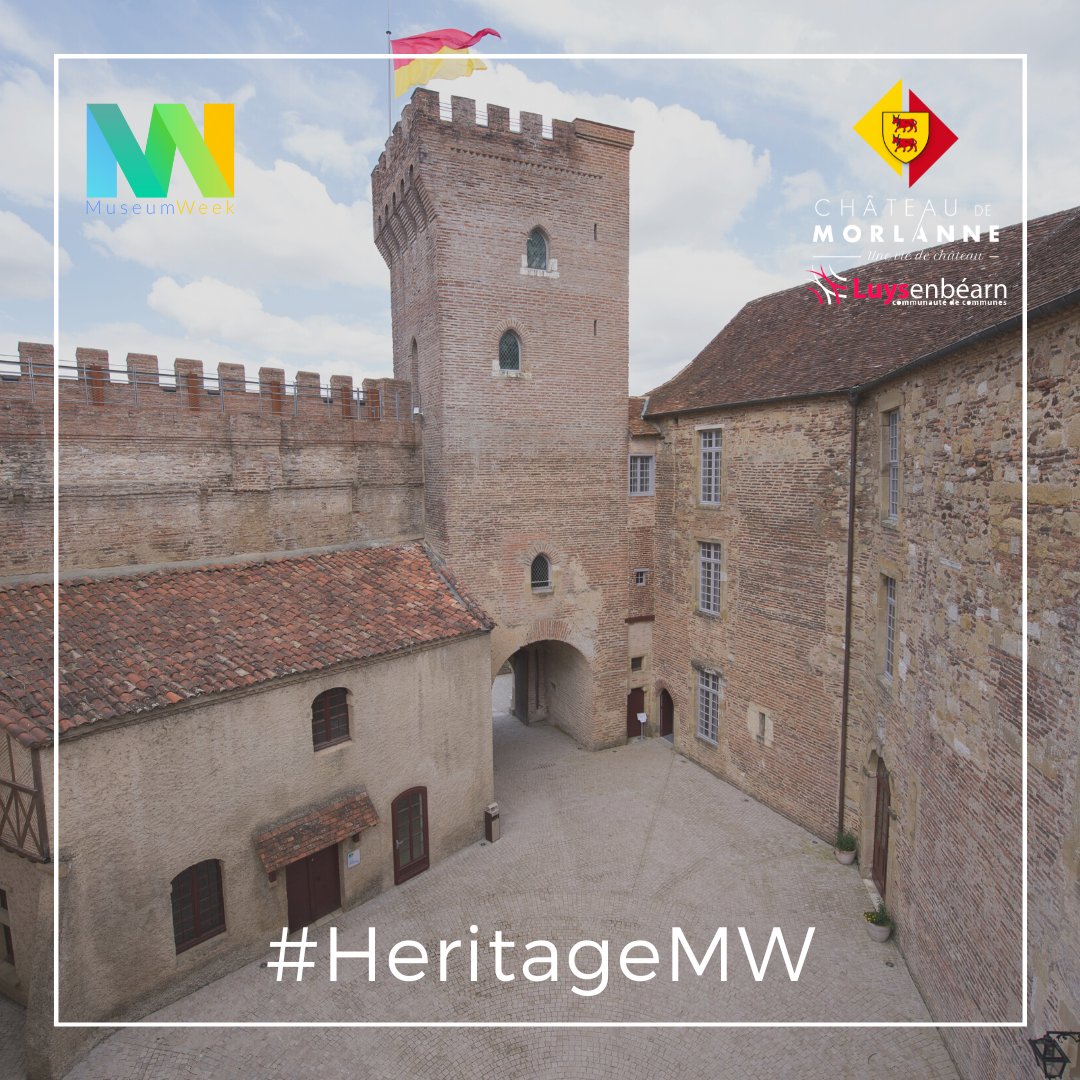 #HeritageMW : Protégé au titre des Monuments Historiques dès 1975, le Château de Morlanne s’inscrit pleinement dans cette notion de patrimoine, par son intérêt historique, témoin d’un autre temps et d’un passé commun. 
#museumweek2023 #museumweek #NaturalHeritage #WorldHeritage