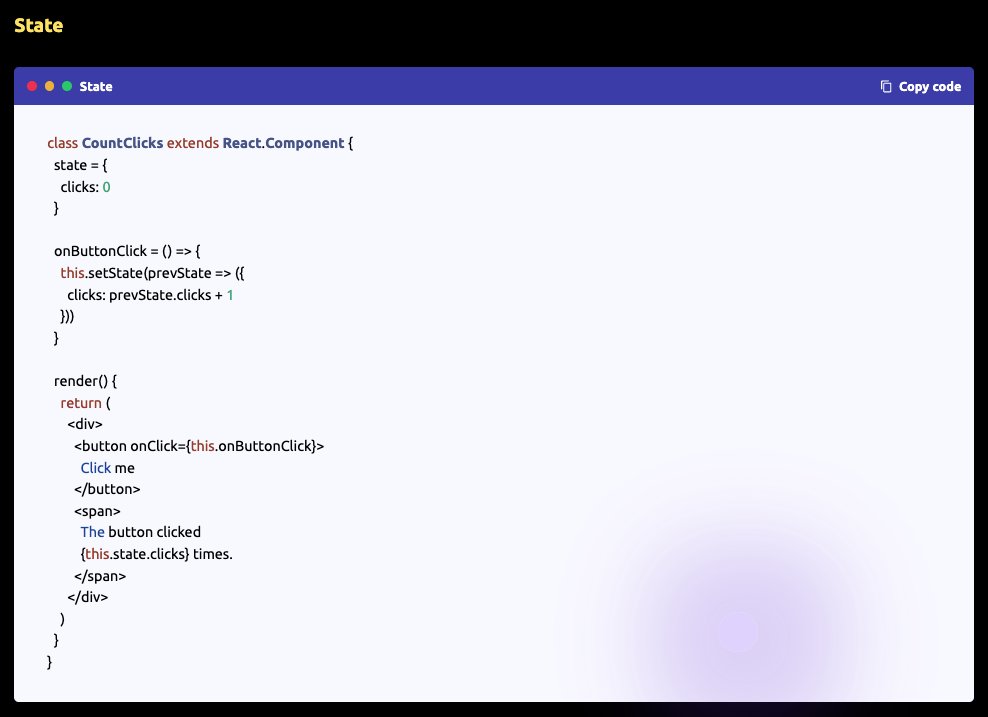 DevCheatsheets's tweet image. State in React.

Follow Web Dev cheatsheets @ developercheatsheets.com

#webdevelopment #developer #cheatsheets #javascript #reactjs #react #frontenddeveloper