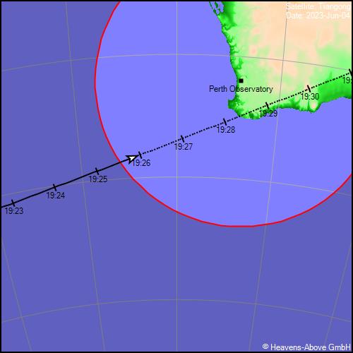 #Perth #WA the Chinese Tiangong Space Station will fly over at 7:25 pm

#perthnews #perthevents #wanews #communitynews #westernaustralia #perthlife #perthtodo #perthhappenings