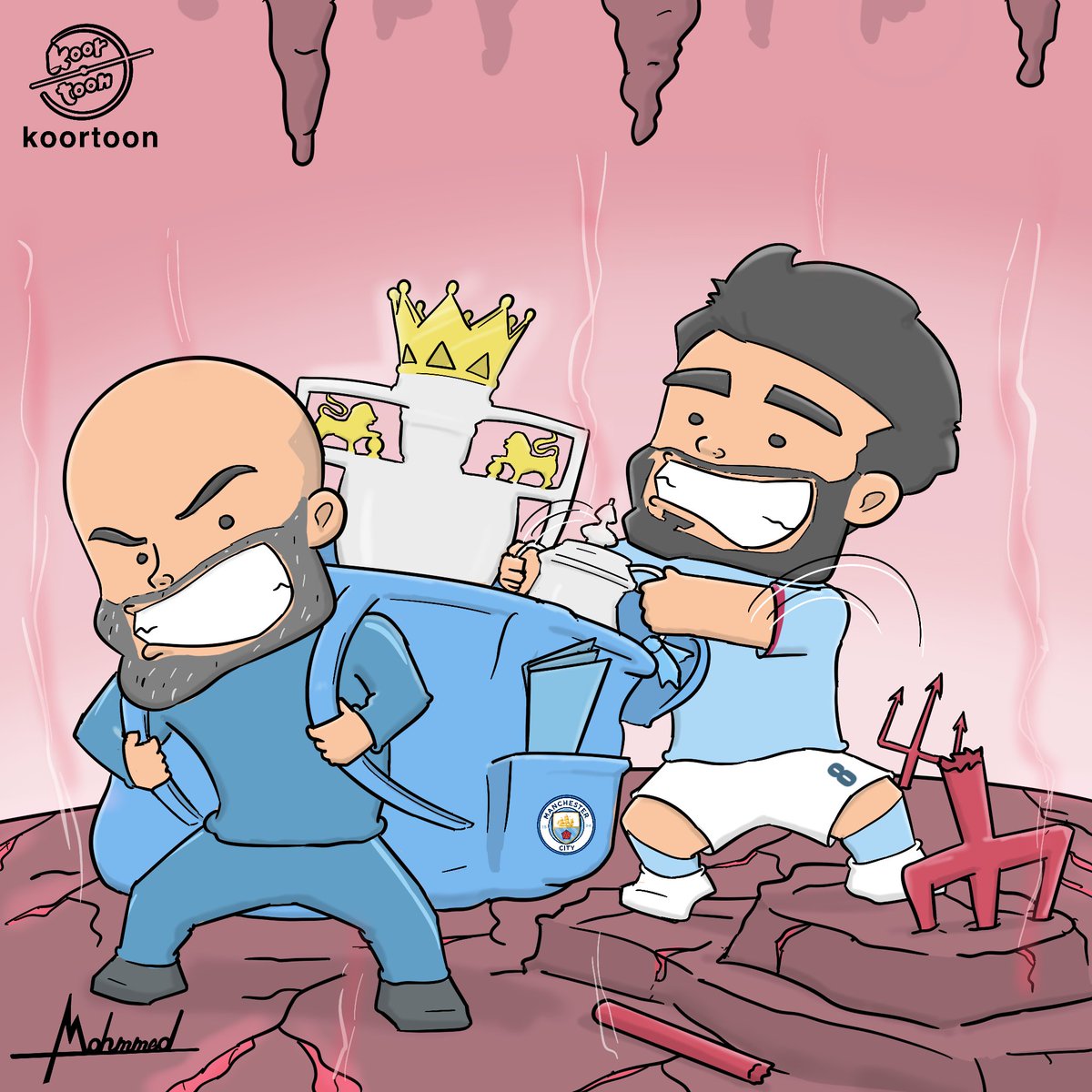 kooortooon's tweet photo. Manchester City beat Manchester United to win FA Cup🏆 

مانشستر سيتي ينتصر على مانشستر يونايتد ويحقق كأس الاتحاد الإنجليزي 🏆

#Mancity #ManUnited #Haaland https://t.co/ybwCmIbFmt