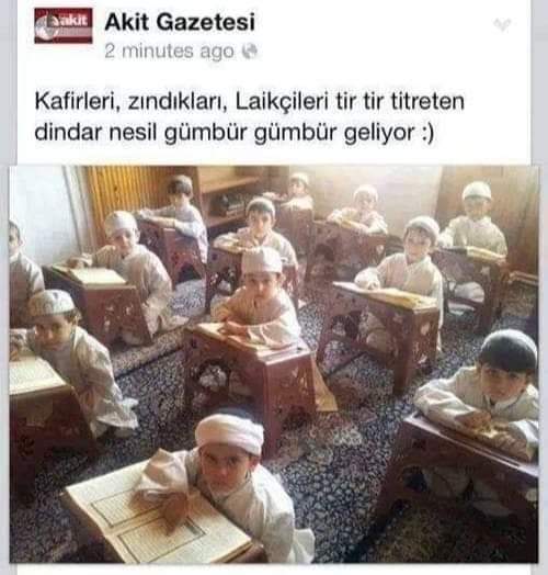 İşte çocuklarımızın  hali