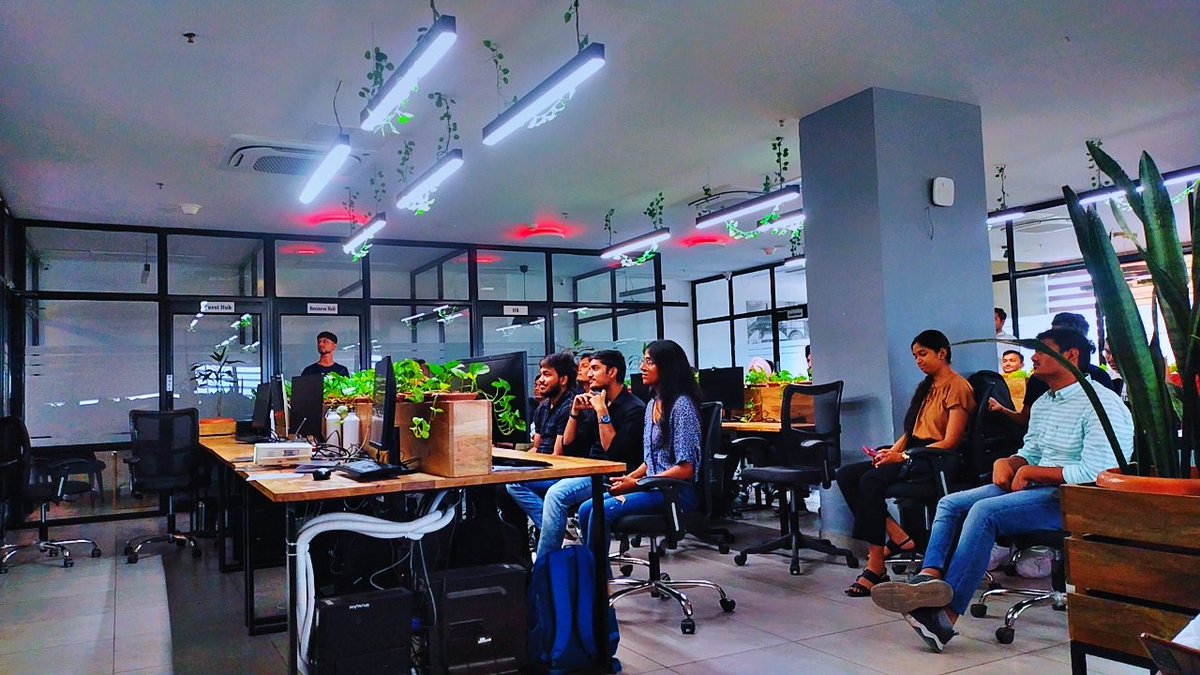 Sanskargoyal608's tweet image. Hello everyone, i am just attending an meetup by @hackthisfall amd i get to know about github octernship program and about blockchain transaction, it is very valuable to explore more and learn with it #HackThisfall #HTFindore #HTFlearning
