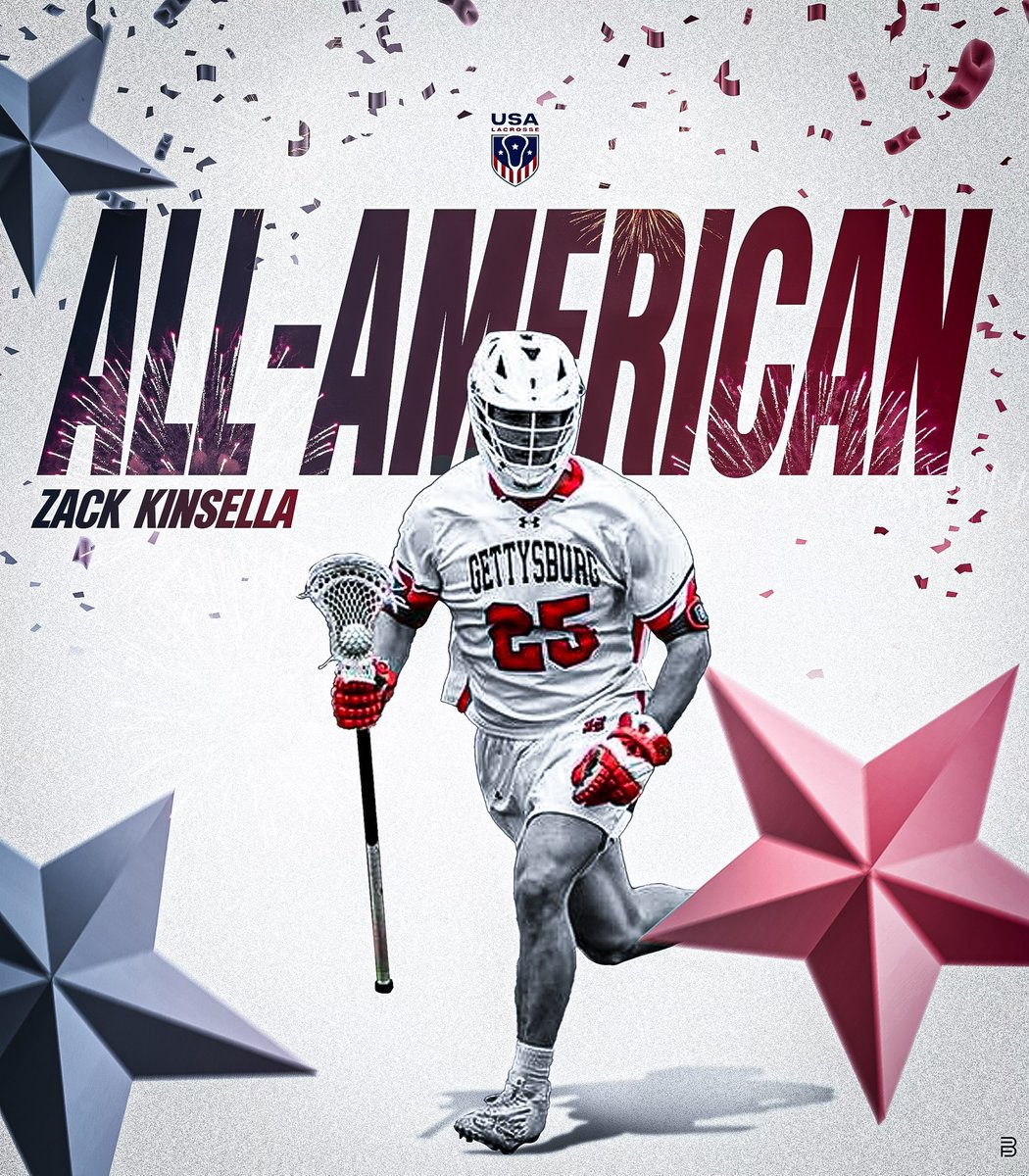 severn_lacrosse's tweet photo. A big 🎉congratulations🎉 to Admiral midfielder Zack Kinsella 19’ of @gburgmlax for being named USILA All-American ⚓️

Zack was also named 1st team All Centennial Conference and played in all 18 games contributing 28 ground balls with 12 caused turnovers and 3 goals! https://t.co/16L7RLIuBq