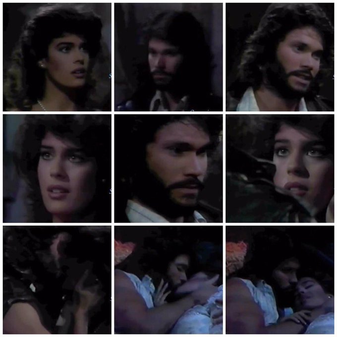 #OnThisDay in 1984, Bo and Hope reconciled at Maggie's farmhouse #Bope #ClassicDays #Days #DaysofourLives