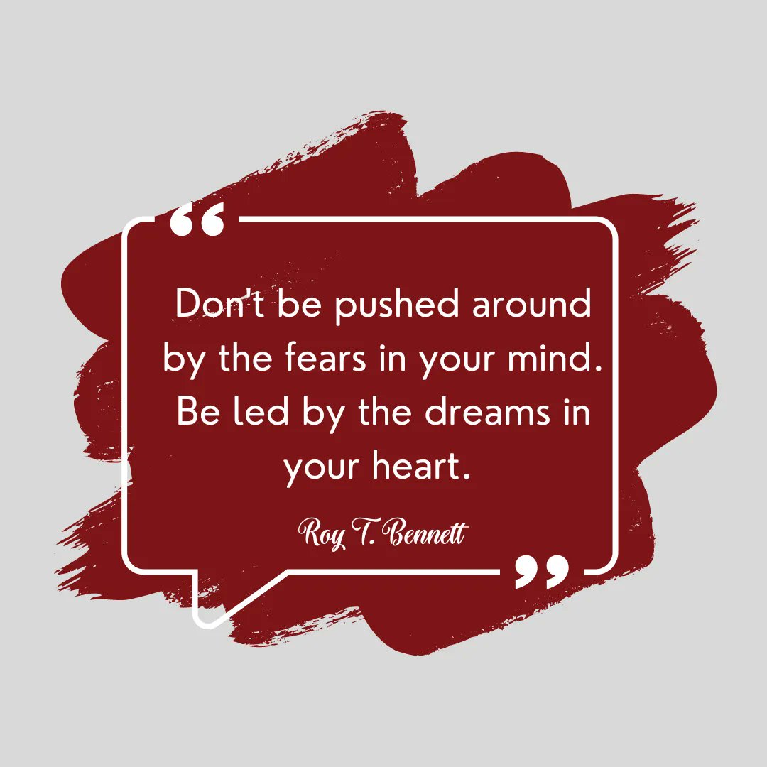 Follow your heart and leave your fears behind. #dreams #motivation #dream #inspiration #quotes #motivationalquotes