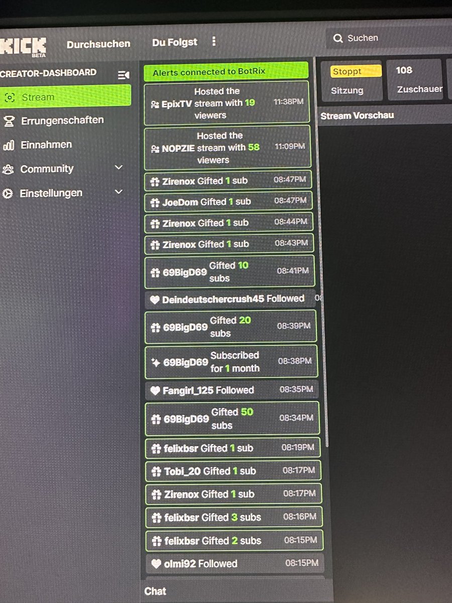 joedomfake's tweet photo. Super kranker Support von euch!💚🔥
Nicht nur KICK Deutschland gönnt mir, sondern auch meine ganze Community!
Much Love geht raus an euch die jeden Tag mit dabei sind!❤️💚🔥
#kick #KickAffiliate #kickstream #KickStreamer #KickStreaming #kickde #kickdeutschland #community https://t.co/BZtlQxSSU3