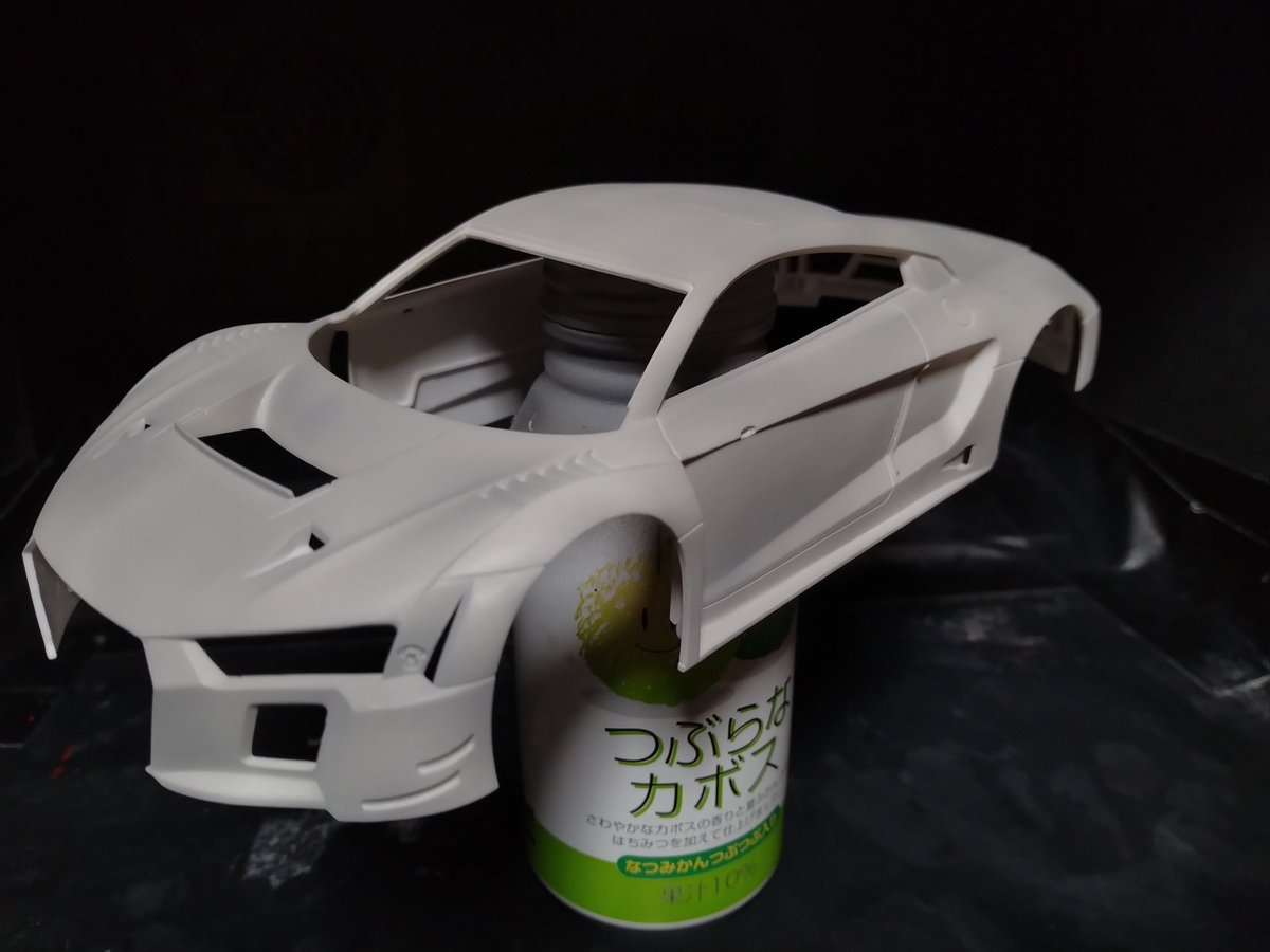 swift8072's tweet photo. #カーモデル　#Audi R8 LMS GT3  #プラッツ
バリはともかく、ヒケがすごい…
(´；ω；｀) https://t.co/DhlWdfSlwF